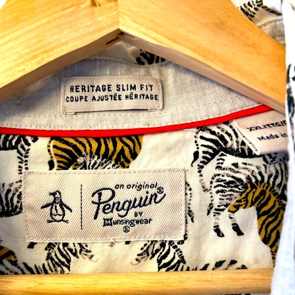 Penguin Button down Shirt size XXL - Picture 3 of 5